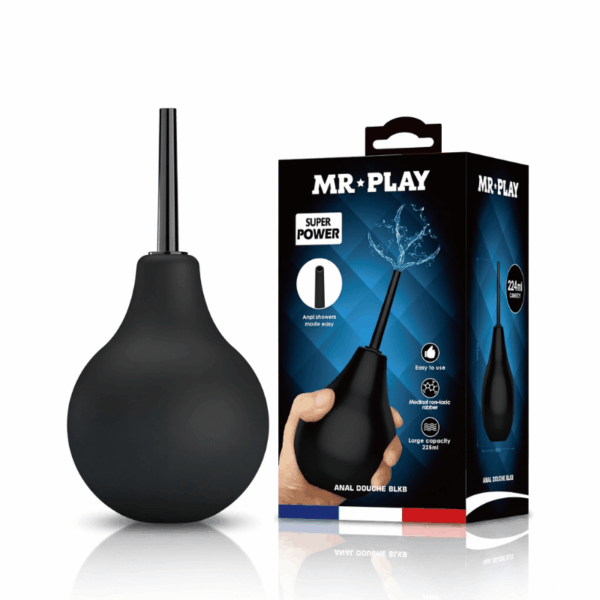 Anal Douche & Enema Bulb by Mr. Play – Soft Silicone, 224ml