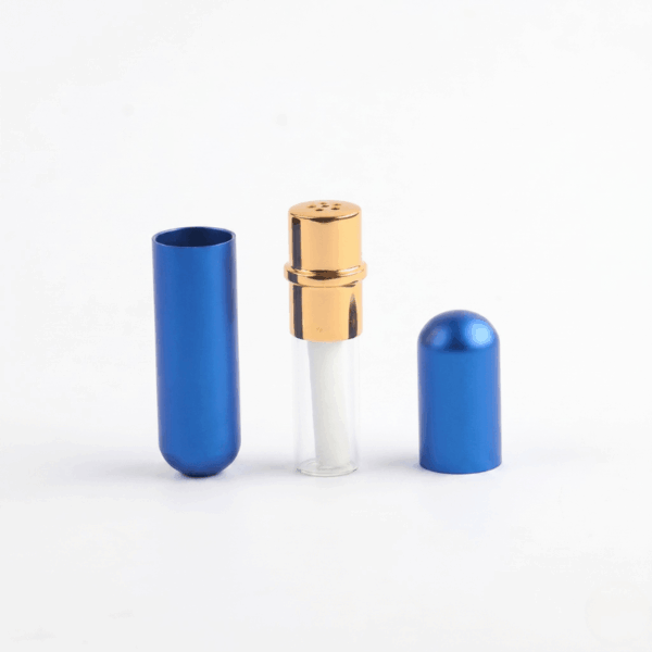 Blue-Aluminium-Poppers-Inhaler.png Aluminium Poppers Inhaler – Refillable and Pocket-Sized