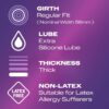 Durex-Latex-Free-Condoms-V2.jpg Durex Latex-Free Condoms (NO Latex) - 6 pack