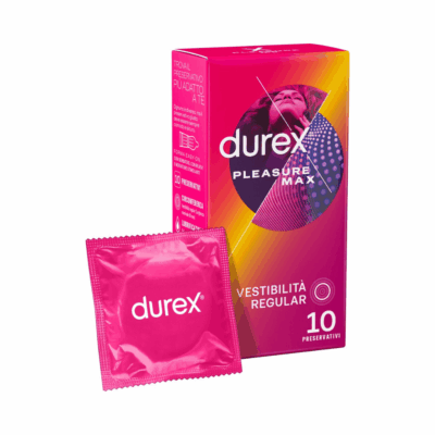 Durex-Pleasure-Max-Condoms-10-pack.png Durex Pleasure Max Condoms - 10 pack
