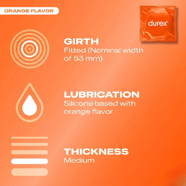 Durex Taste Me Condoms – 144 Pack