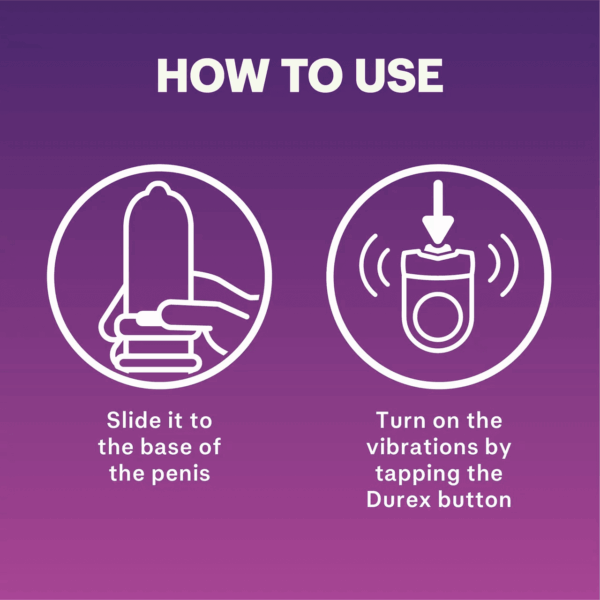 Durex Vibe Ring for Extra Pleasure for Men & Women