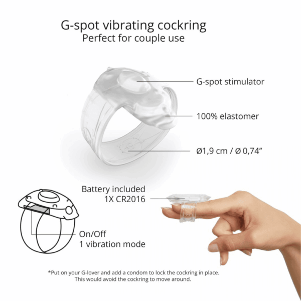 G-Lover-instructions.png G-Spot Vibrating Cock Ring | G-Lover