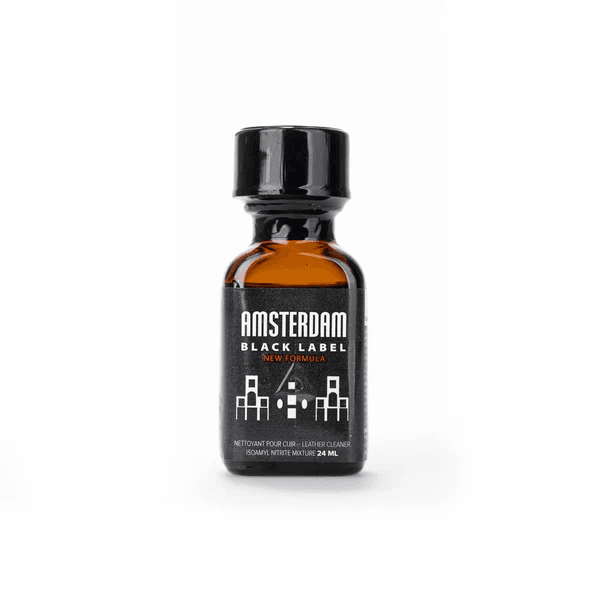 Amsterdam Black Label Poppers 24ml
