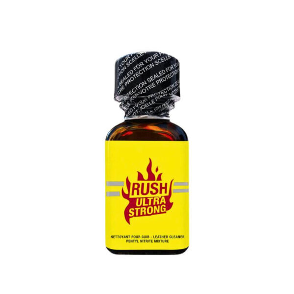 Poppers-Rush-Ultra-Strong-25ml.jpg Poppers Rush Ultra Strong 24ml / 25ml Large Bottle