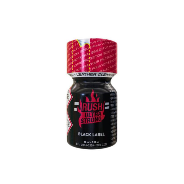 Rush Ultra Strong Black Poppers 10ml