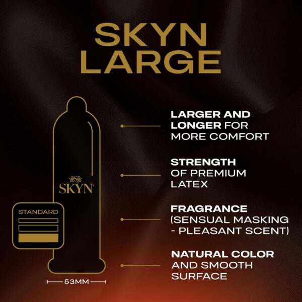 SKYN Condoms Large Latex-Free (Feel Everything) - 3 pack