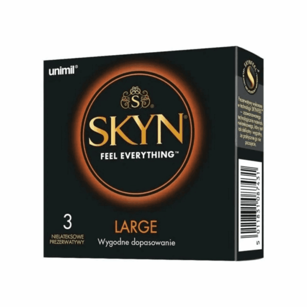 SKYN Condoms Large Latex-Free (Feel Everything) - 3 pack