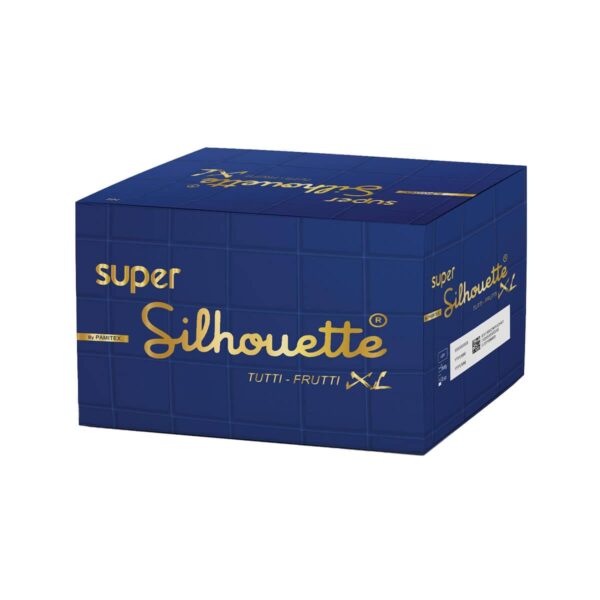 Super Silhouette XL Tutti Frutti Condoms – 144 Pack