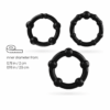 Triple Bead Cock Ring Set | Enhance Erection, Increase Stamina & Delay Ejaculation