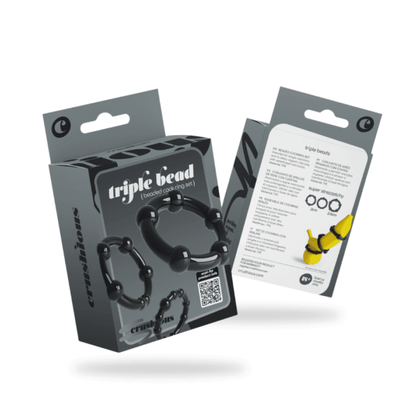 Triple Bead Cock Ring Set | Enhance Erection, Increase Stamina & Delay Ejaculation