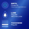 durex-natural-slim-fit-characteristics.jpg Durex Natural Slim Fit Condoms – 144 Pack